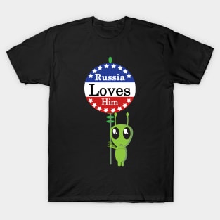 Russia loves him T-Shirt